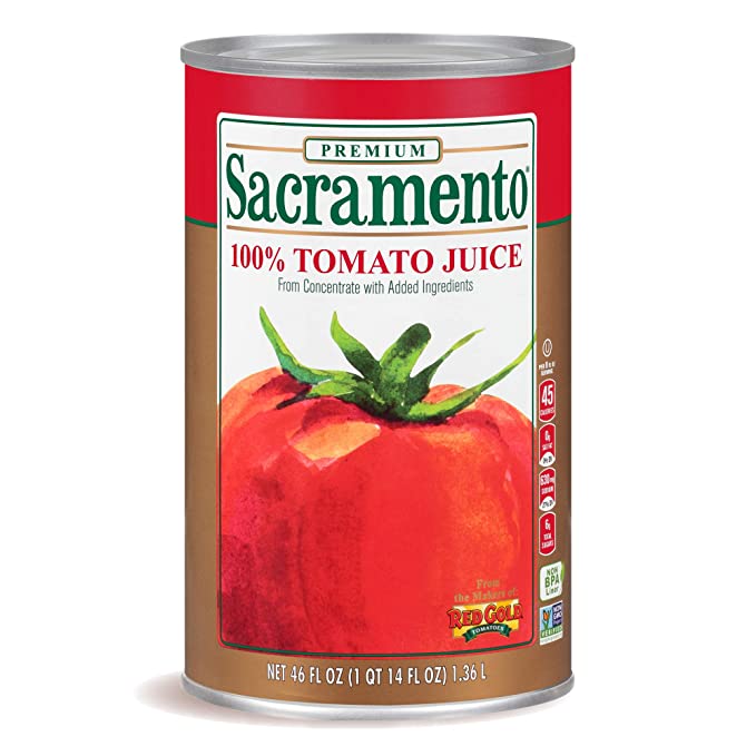 100% Tomato Juice From Concentrate, Tomato - 072940760023