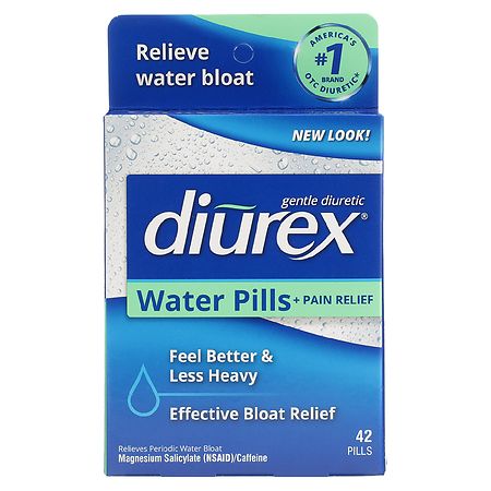 Diurex Water Pills / Caffeine, magnesium salicylate / TABLET, COATED - 072959065423