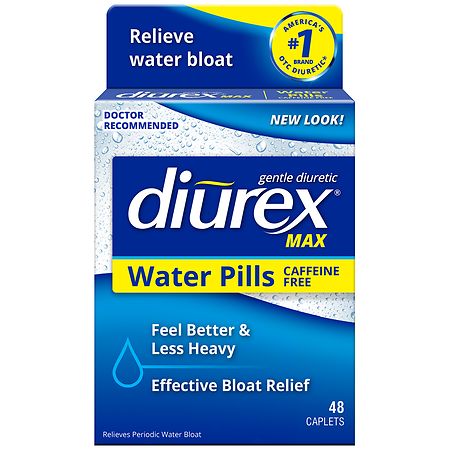Diurex Max Diuretic Water Pills - 48ct - 072959490485