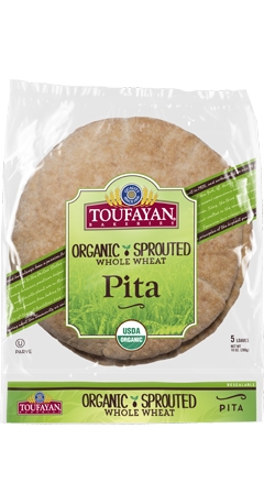 Organic Sprouted Whole Wheat Pita - 073124012167