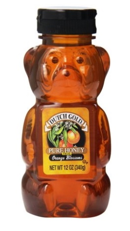 DUTCH GOLD: Honey Bear Orange Blossom, 12 oz - 0073138206064