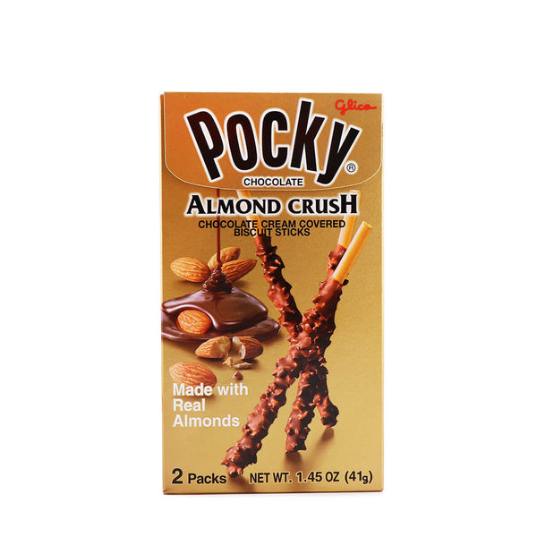 Almond crush chocolate cream covered biscuit sticks - 0073141110815