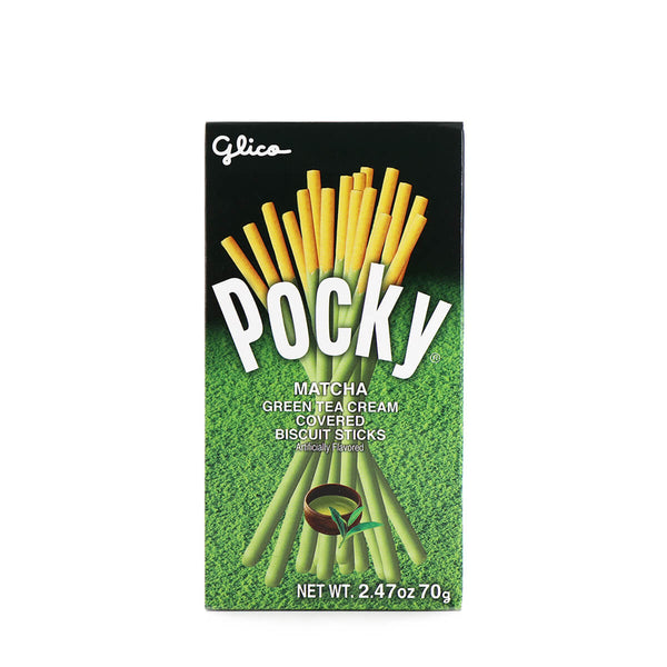  Glico Pocky Biscuit Sticks, Matcha Green Tea Cream, 2.47 Ounce (Pack of 1), (FD05J00297)  - 073141152532