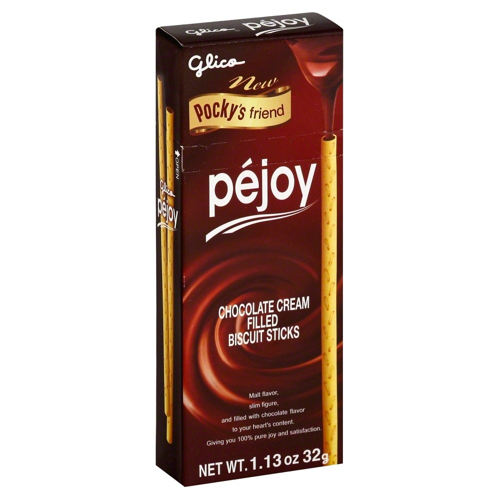 GLICO: Pocky Pejoy Chocolate Biscuit Sticks, 1.13 oz - 0073141152969