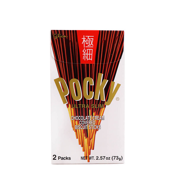 Glico, Pocky, Ultra Slim Biscuit Sticks, Chocolate Cream - 073141152976