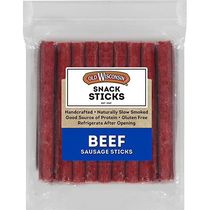 Old Wisconsin, Beef Sausage Snack Sticks - 073170320261