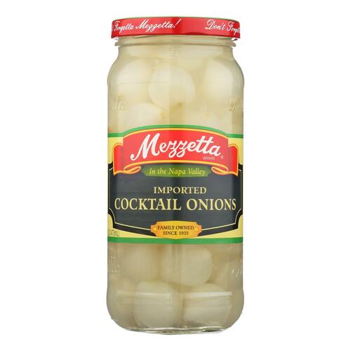MEZZETTA: Imported Cocktail Onions, 16 oz - 0073214001071