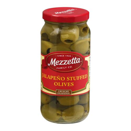 MEZZETTA: Jalapeno Stuffed Olives, 10 oz - 0073214006168