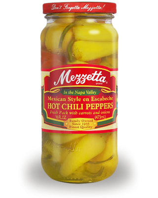 MEZZETTA: Mexican Hot Chili Pepper, 16 oz - 0073214006465