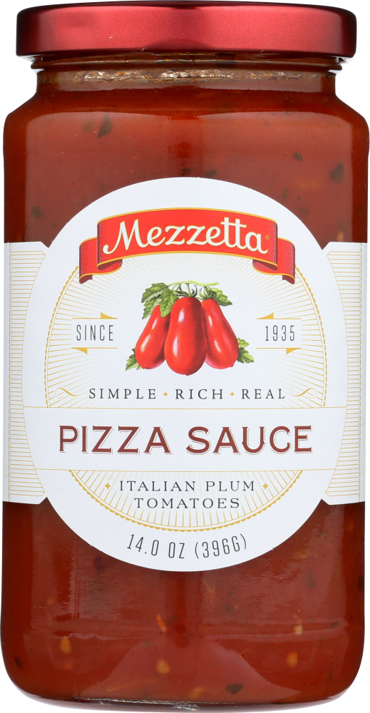 MEZZETTA: Sauce Pizza, 14 oz - 0073214009657