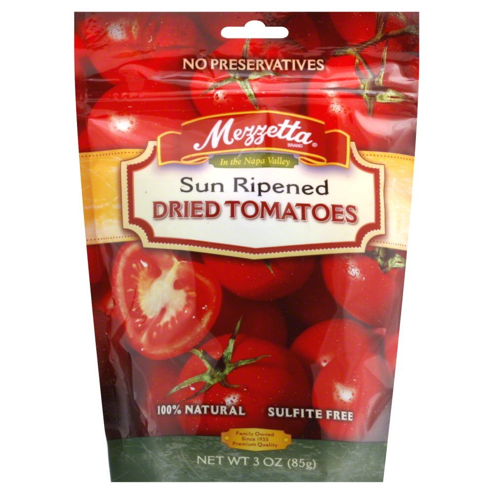 MEZZETTA: Sun Ripened Dried Tomatoes, 3 oz - 0073214010004