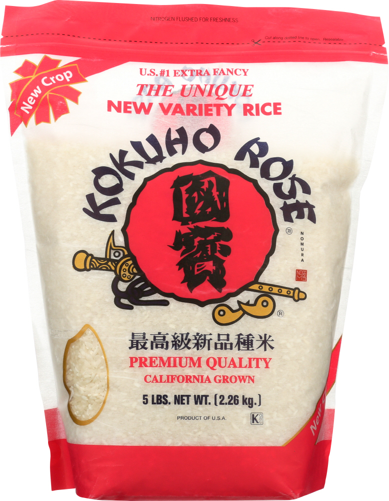 KOKUHO: Rice Sushi, 5 lb - 0073234020083