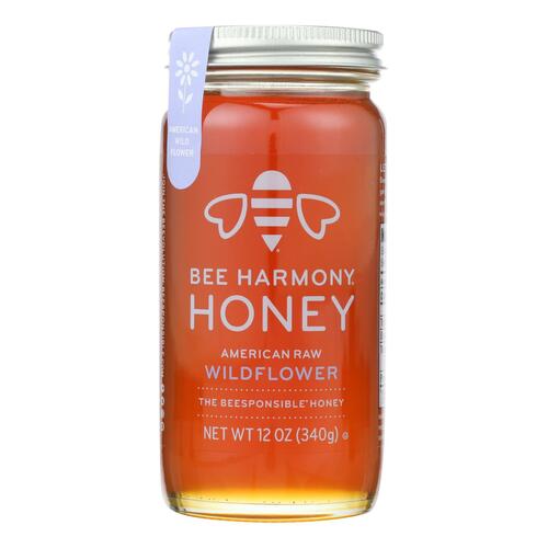 American raw honey, wildflower - 0073299120018