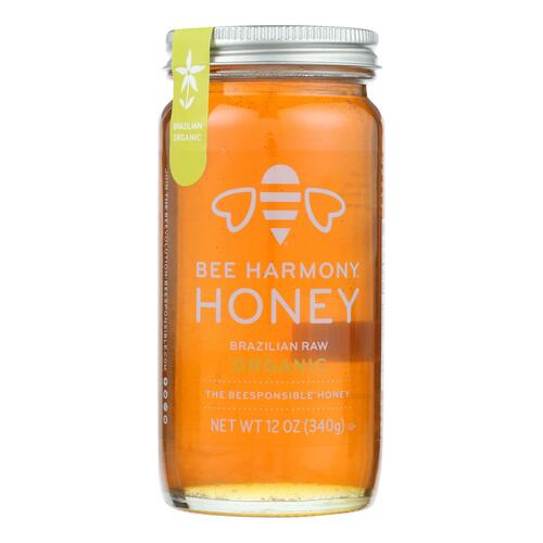 Bee Harmony - Honey - Brazilian Raw Honey - Case Of 6-12 Oz. - 073299120230