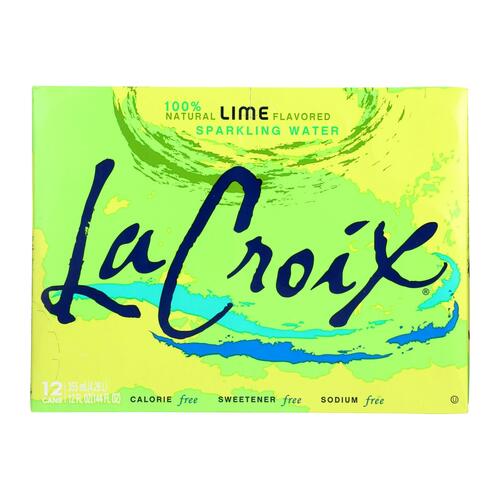 Lacroix Sparkling Water - Lime - Case Of 2 - 12 Fl Oz. - 073360233418