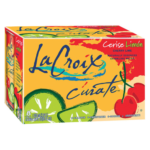 Lacroix Sparkling Water - Lime - Case Of 3 - 12 Fl Oz. - 073360772023