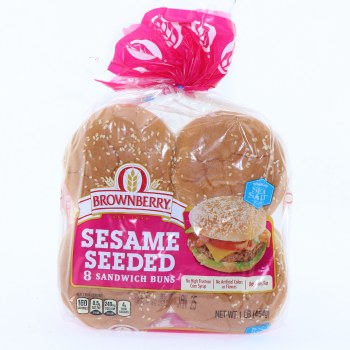 Sesame seeded sandwich buns - 0073410955840