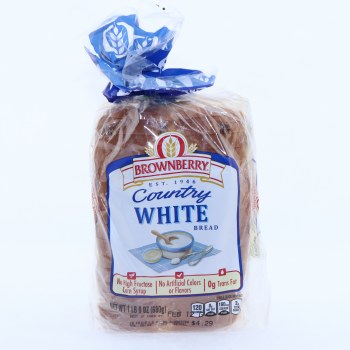 Country white bread, country white - 0073410955987