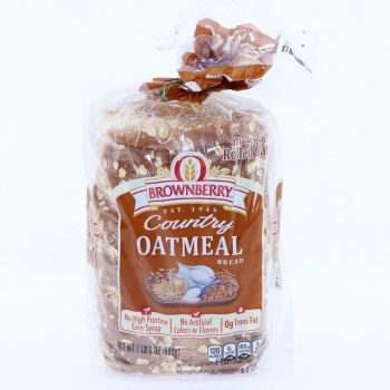 Country oatmeal bread, oatmeal - 0073410956021