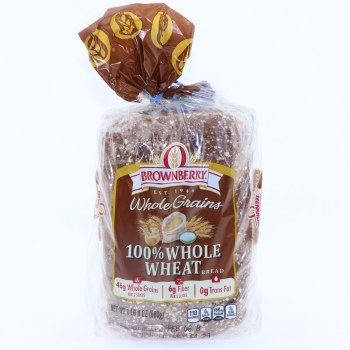 100% whole wheat bread, whole wheat - 0073410956083