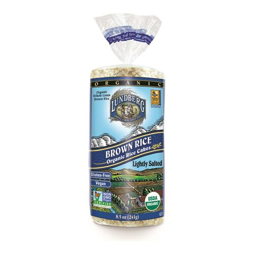 Lundberg Family Farms - Rice Cake Brown Saltd - Case Of 6-8.5 Oz - 073416000148