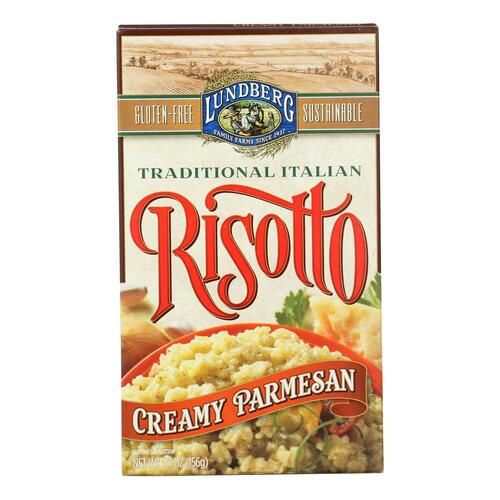 LUNDBERG: Risotto Gluten Free Creamy Parmesan, 5.5 Oz - 0073416020016