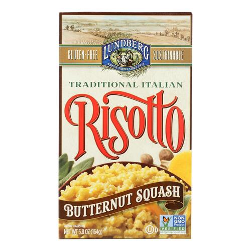 LUNDBERG: Risotto Butternut Squash, 5.8 Oz - 0073416020054