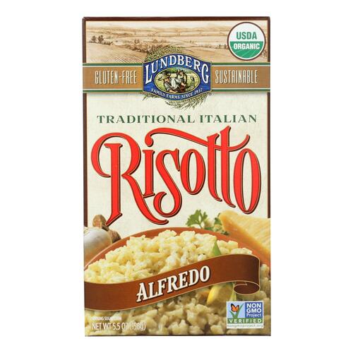 LUNDBERG: Organic Risotto Alfredo, 5.5 Oz - 0073416020337