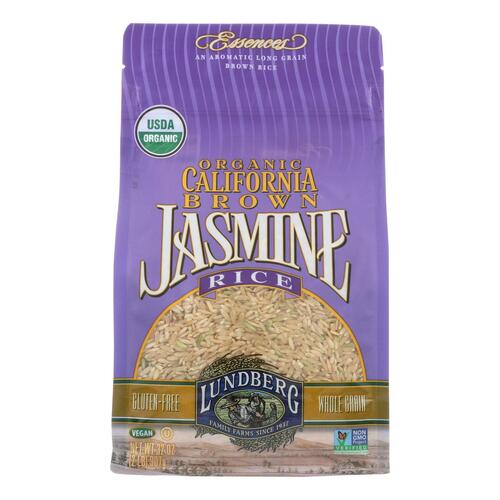 Lundberg Family Farms Brown Jasmine Rice - Case Of 6 - 2 Lb. - 073416040588
