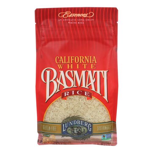 LUNDBERG: California White Basmati Rice, 2 lb - 0073416401532