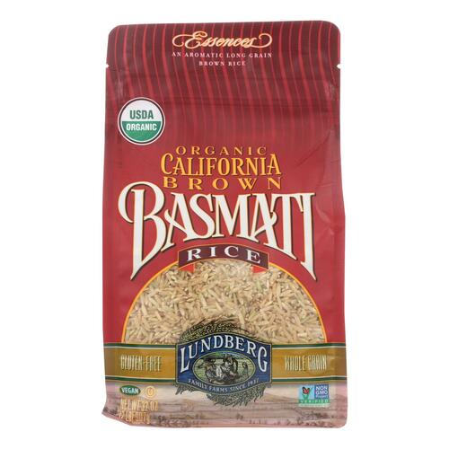 Lundberg Family Farms Organic California Brown Basmati Rice - Case Of 6 - 2 Lb. - 0073416402034