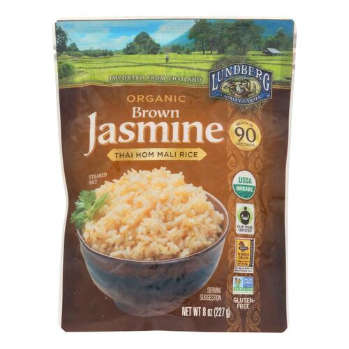 Organic Brown Jasmine Thai Hom Mali Rice - 073416533103