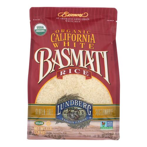 Organic california white basmati rice - 0073416534803