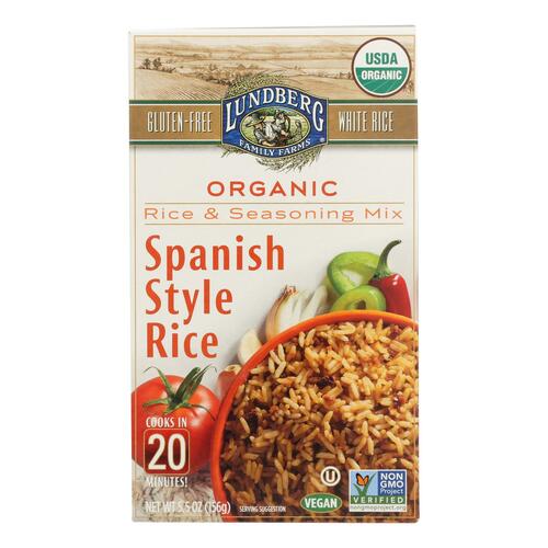 Gluten-Free Organic Spanish Style White Rice & Seasoning Mix, Spanish Style White Rice - 073416555709