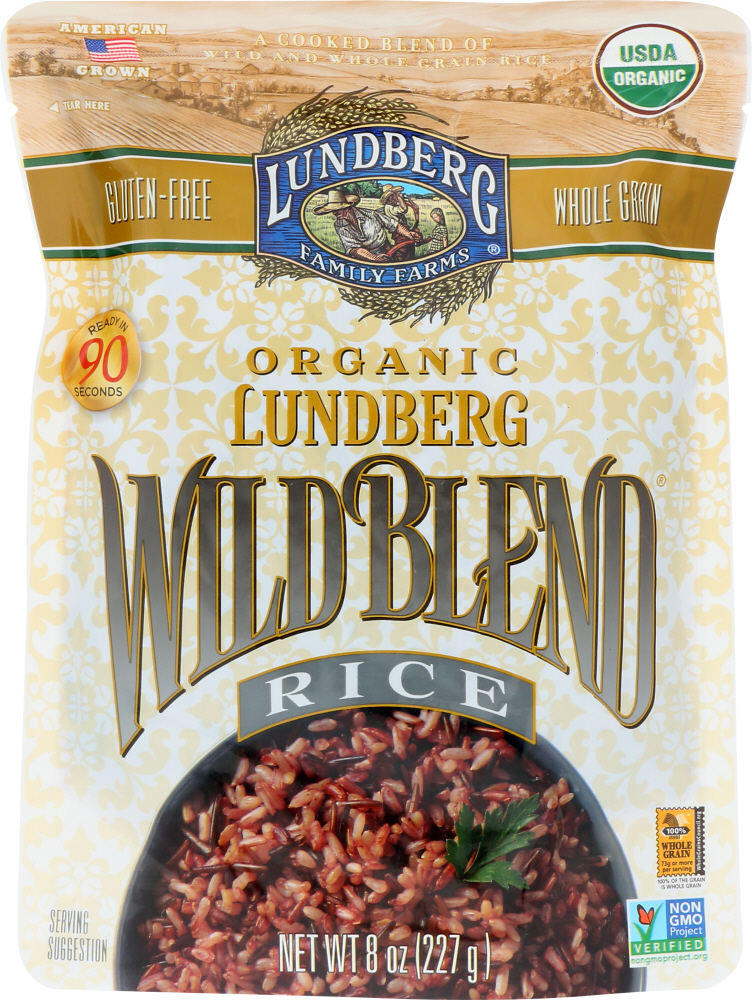 Wild Blend Organic Whole Grain Rice, Wild Blend - 073416558601