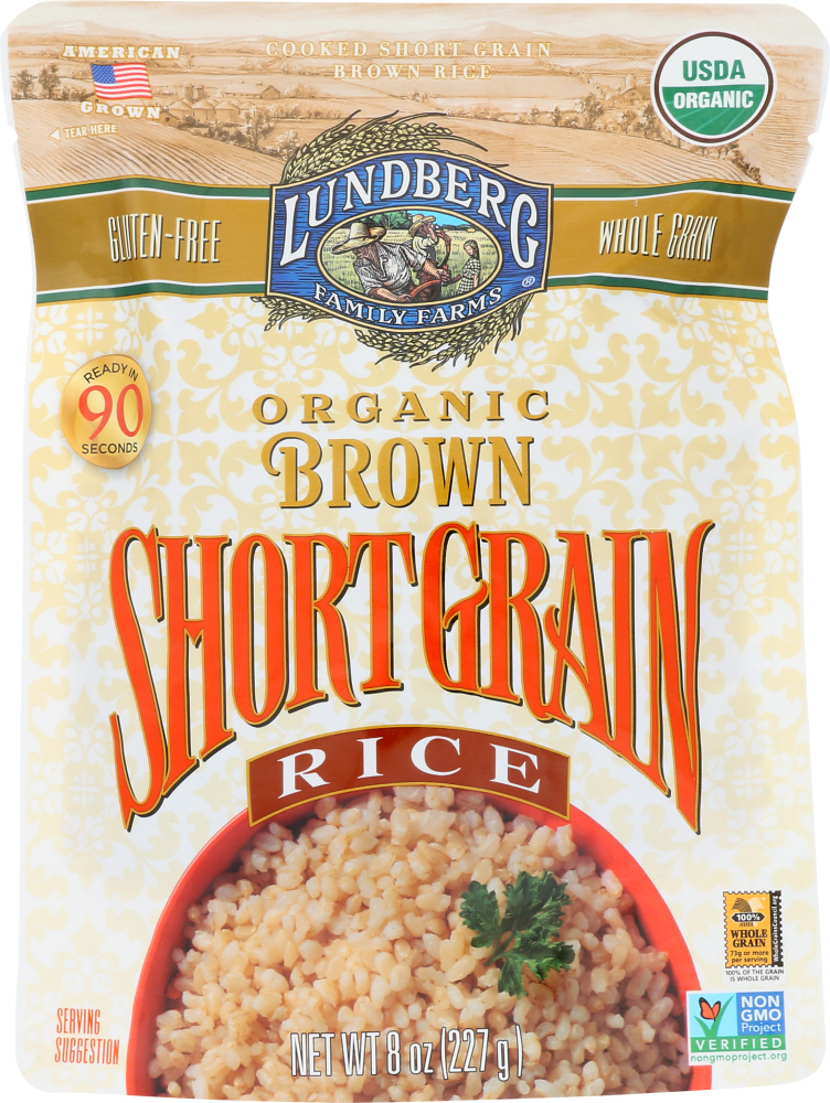 Organic Short Grain Brown Rice - 073416558700