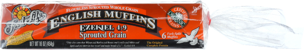 Sprouted Grain English Muffins - 073472001196