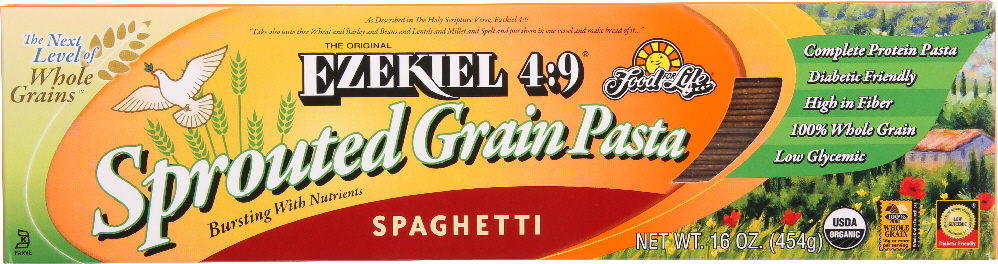 Spaghetti Sprouted Complete Protein Pasta, Spaghetti - 073472005606