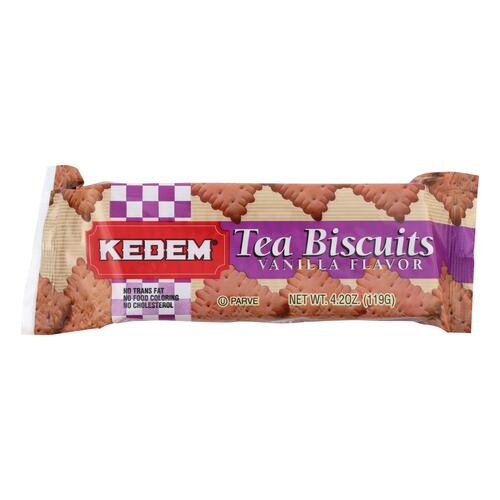 KEDEM: Tea Biscuit Vanilla, 4.2 oz - 0073490123832