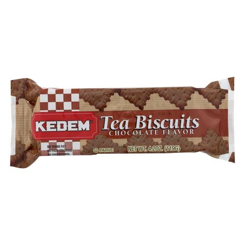 KEDEM: Tea Biscuit Chocolate, 4.2 oz - 0073490123849
