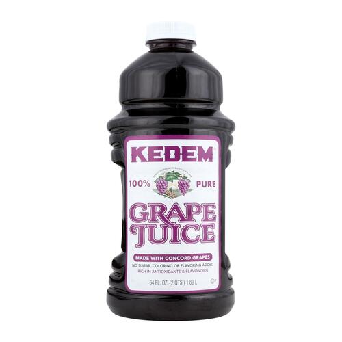 KEDEM: Concord Grape Juice, 64 Oz - 0073490128271