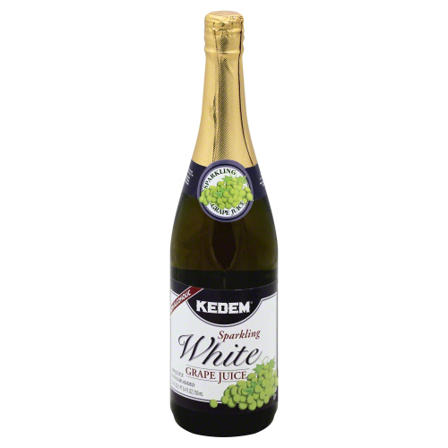 KEDEM: Juice Sparkling White Grape, 25.4 oz - 0073490129292