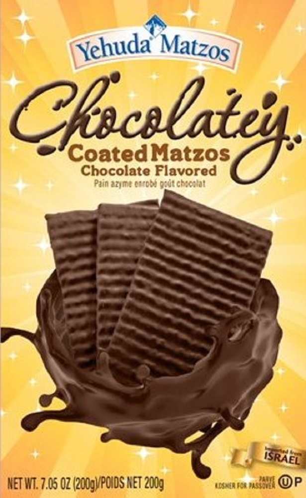 YEHUDA MATZOS: Chocolatey Coated Matzos Chocolate Flavor, 7 oz - 0073490130670