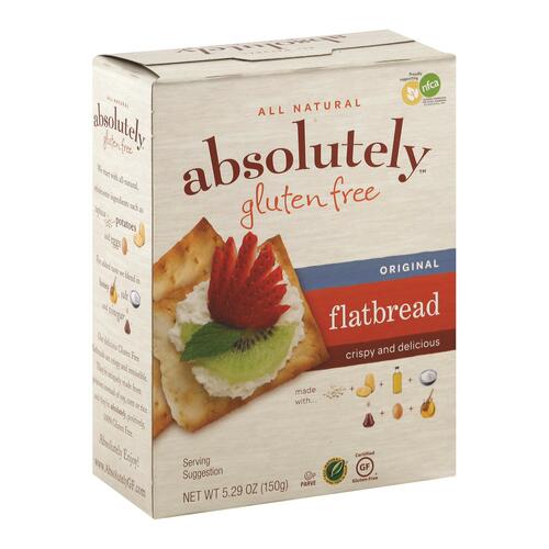 ABSOLUTELY GLUTEN FREE: Flatbread Gluten Free Original, 5.29 oz - 0073490180019
