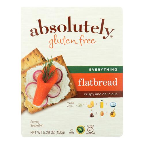 Absolutely Gluten Free - Flatbread - Original - Case Of 12 - 5.29 Oz. - 1118264 - 3140
