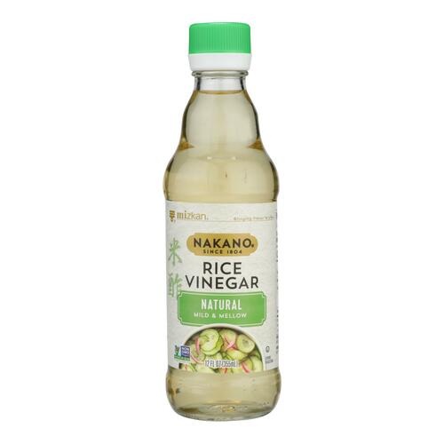 NAKANO: All Natural Rice Vinegar, 12 oz - 0073575273346
