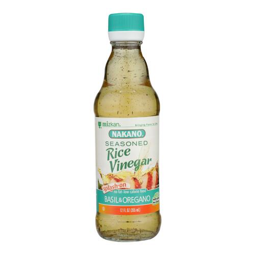 Basil & Oregano Flavored Rice Vinegar - 073575299438