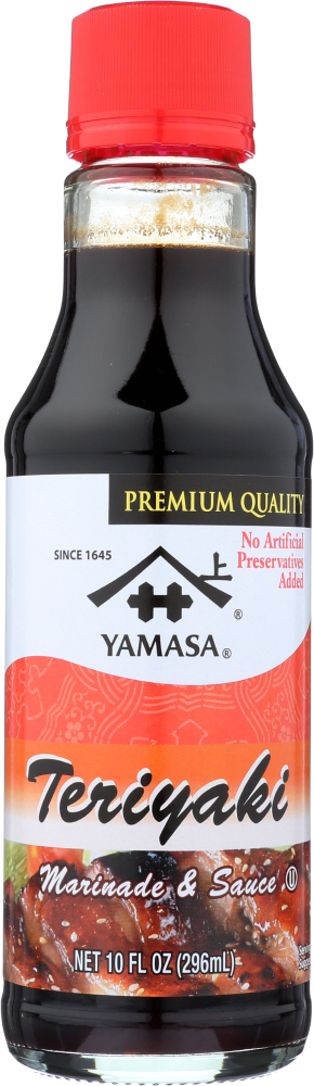YAMASA: Teriyaki Marinade and Sauce, 10 oz - 0073899854900