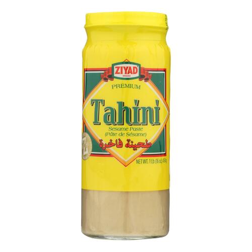 Ziyad Brand Tahini - Sesame Paste - Case Of 6 - 16 Oz. - 074265001560