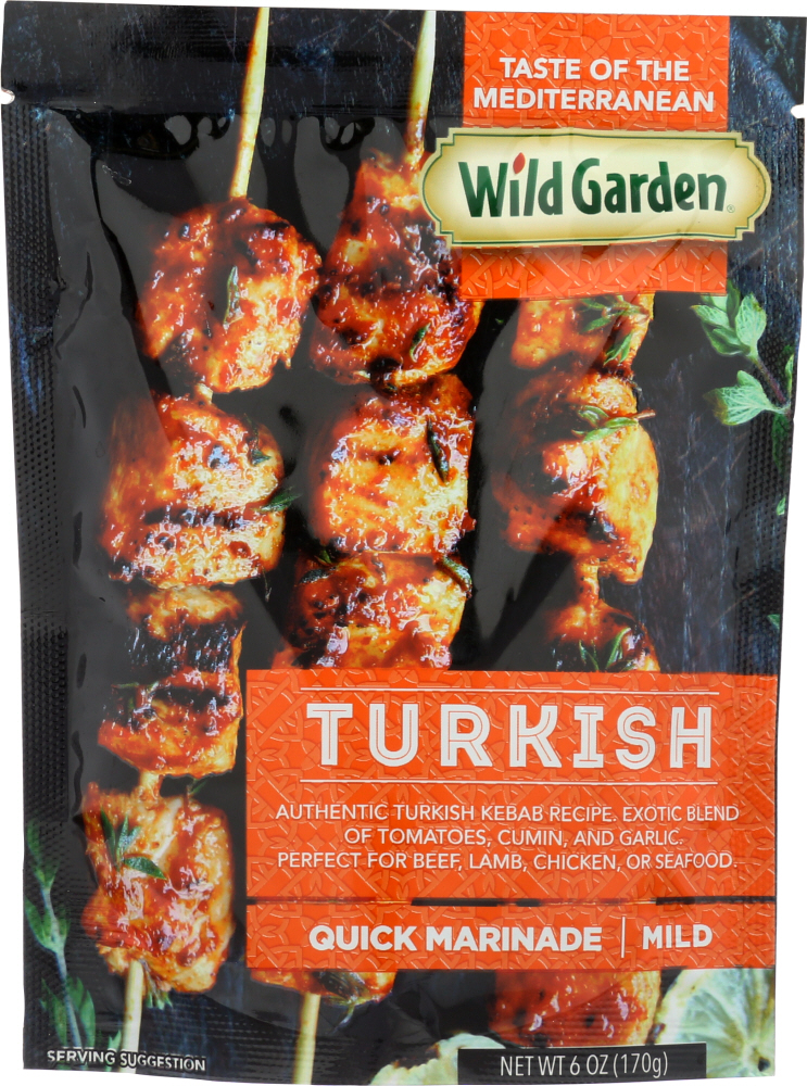 WILD GARDEN: Marinade Turkish, 6 oz - 0074265014218